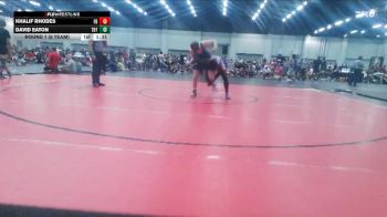 150 lbs Round 1 (6 Team) - David Eaton, The Dream Team vs Khalif Rhodes, Funky Bunch