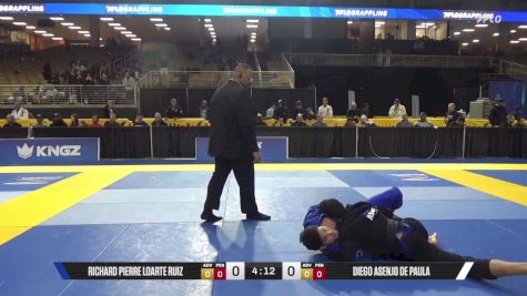 Diego Asenjo De Paula vs Richard Pierre Loarte Ruiz 2025 Pan Jiu Jitsu IBJJF Championship