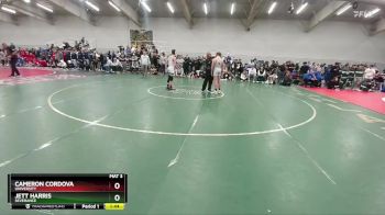 126 lbs Champ. Round 1 - Cameron Cordova, University vs Jett Harris, Severance