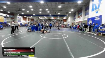 138 lbs Champ. Round 1 - Noah Sanchez, Victor Valley S vs Anthony Delgado, SLAM! NEVADA