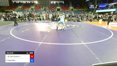 120 lbs Rnd Of 64 - Blaze Van Gundy, OH vs Preston Neufeld, FL