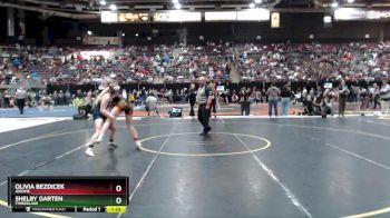 132 lbs Quarterfinal - Shelby Garten, Timberlake vs Olivia Bezdicek, Jerome