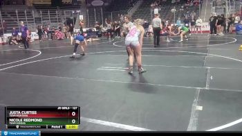 127 lbs Champ. Round 2 - Justa Curtiss, Team Montana vs Nicole Redmond, Team Kansas