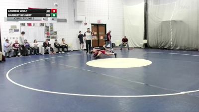 165 lbs Cons. Round 3 - Garrett Schmitt, Eden vs Andrew Wolf, Lancaster