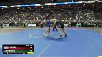 Cons. Round 3 - Brock Ostdiek, Beatrice vs Luke Lambert, Ashland-Greenwood