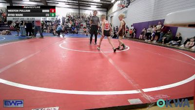 55 lbs Rr Rnd 4 - Weston Pulliam, Skiatook Youth Wrestling vs Byrd Ware, Cleveland Takedown