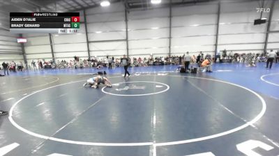 100 lbs Round 2 (10:45am Saturday) - Brady Genard, Mat Assassins vs Aiden D?alie, Crass Trained
