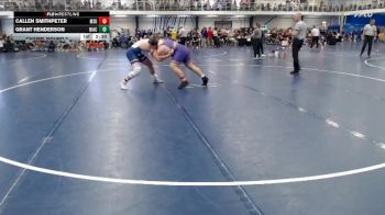 Elite 285 lbs Champ. Round 2 - Grant Henderson, North Iowa Area Community College vs Callen Smithpeter, Minnesota State
