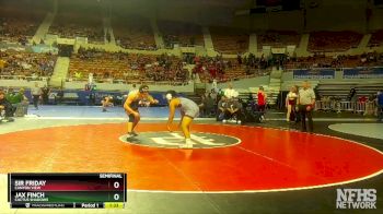 D2-190 lbs Semifinal - Sir Friday, Canyon View vs Jax Finch, Cactus Shadows