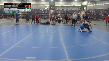 149 lbs Cons. Round 2 - Kaden Etheridge, Lindsey Wilson (Ky.) vs Greyson Williams, Shorter