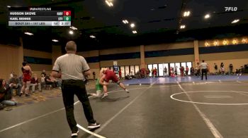 197 lbs C Of 16 #2 - Hudson Skove, Harvard vs Kael Bennie, Utah Valley