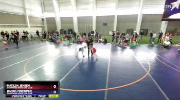 45-47 lbs Round 3 - Matilda Jensen, Champions Wrestling Club vs Rivers Mortimer, Champions Wrestling Club