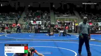 55 lbs Prelims - Kolt Palmer, Well Trained vs Michael Dillon, Dethrone