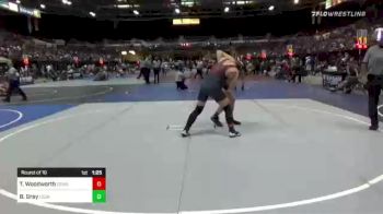 160 lbs Round Of 16 - Tyler Woodworth, Demon WC vs Brayden Gray, Legacy Elite WC