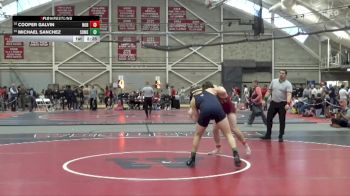 184 lbs Cons. Round 1 - Cooper Galvin, Norwich vs Michael Sanchez, Southern Maine
