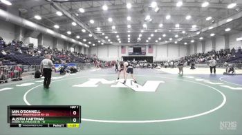 190 lbs Round 3 (3 Team) - Iain O`Donnell, Niagara Wheatfield Sr HS vs Austin Hartman, Cicero-No.Syracuse HS