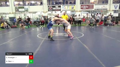 J140-7th lbs Round 1 - Cian Kreeger, OH vs Aaron Derr, OH