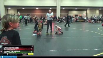 41 lbs Semis (4 Team) - Lawson Murdock, Backyard Brawlers vs Charlotte Groene, Spatola Wrestling