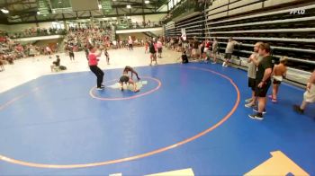 94-104 lbs Round 3 - Juhlycia Covey, Hannibal vs Amelia Cook, Reed Custer Jr. Panthers