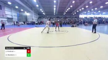 132 lbs Round Of 64 - Joseph Kindred, GA vs Austin Monteiro, MA