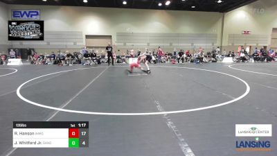 135 lbs Semifinal - Rylen Hanson, Immortal Athletics WC vs Joseph Whitford Jr., Sanderson Wrestling Academy