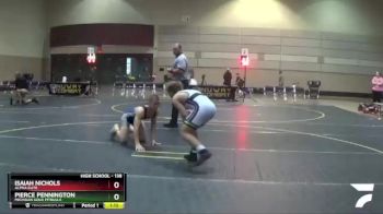 138 lbs Cons. Semi - Isaiah Nichols, Alpha Elite vs Pierce Pennington, Michigan Gold Pitbulls