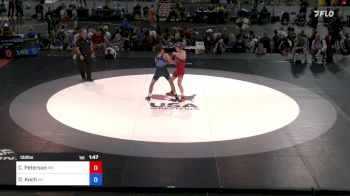 132 lbs Quarters - Connor Peterson, Minnesota vs Declan Koch, Wisconsin