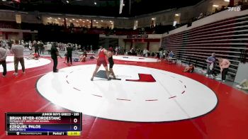 285 lbs 3rd Place Match - Ezequiel Palos, IceFighter U. vs Brian Seyer-Kordestanchi, Putnam City West High School Wrestling