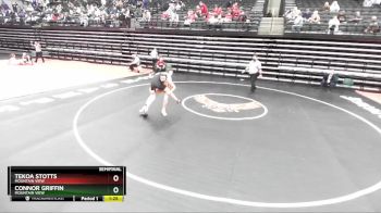 135 lbs Semifinal - Connor Griffin, Mountain View vs Tekoa Stotts, Mountain View