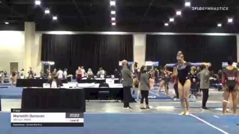 Meredith Donovan - Floor, BIG Gym #809 - 2021 USA Gymnastics Development Program National Championships