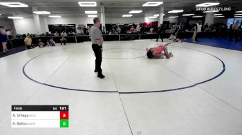 182 lbs Final - Adam Ortega, Blackbelt Wrestling Academy vs Sean Ballou, Andover