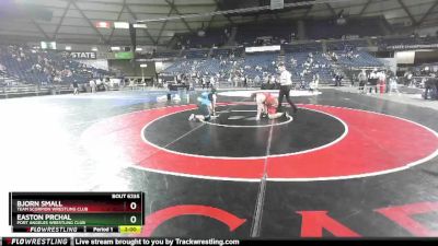 215 lbs Round 3 - Easton Prchal, Port Angeles Wrestling Club vs Bjorn Small, Team Scorpion Wrestling Club