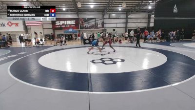 61 kg Cons. Sub-rd Of 16 - Marlo Clark, Indiana RTC vs Christian Guzman, Cardinal WC