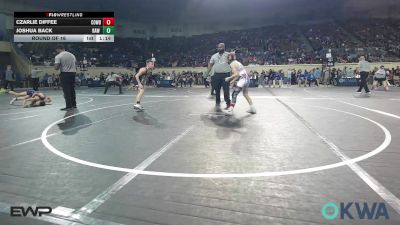 88 lbs Round Of 16 - Czarlie Diffee, Cowboy Wrestling Club vs Joshua Back, Raw Wrestling Club