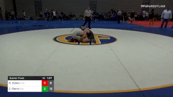 122 lbs Quarterfinal - Hayden Zinkin, Clovis North vs Zack Fierro, Gilroy
