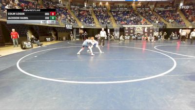 80 lbs Consy 3 - Colin Logue, Great Valley vs Jackson Habel, Seneca Valley