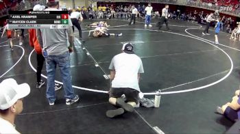60 lbs Champ. Round 1 - Axel Kramper, Homer JR Knights vs Maycen Clark, Millard South Wrestling Club