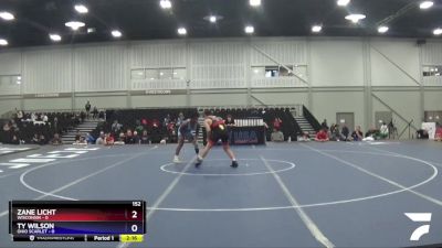 152 lbs Round 2 (8 Team) - Zane Licht, Wisconsin vs Ty Wilson, Ohio Scarlet