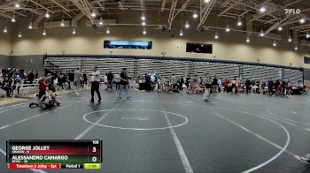 105 lbs Round 6 (8 Team) - Alessandro Camargo, BTWC vs George Jolley, Kraken