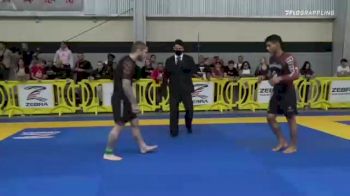 Micael Ferreira Galvao vs Shawn M. Melanson 2021 Pan IBJJF Jiu-Jitsu No-Gi Championship