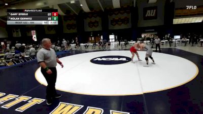 184 lbs 7th Place Match - Nolan Gerwitz, Averett vs Gary Steele, Otterbein University