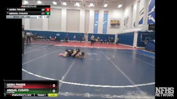 130 lbs Champ. Round 2 - Akira Finger, Upper Perkiomen vs Abigail Cusato, Clayton