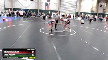 157 lbs Cons. Round 4 - Tate Rusher, Chadron State vs Wyatt McDermott, Western Wyoming College