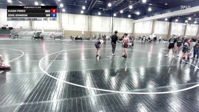 150 lbs Consolation - Elijah Perez, ATT / Mocco Wrestling vs Zeke Johnson, Caveman Wrestling