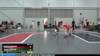 182 lbs 2nd Wrestleback (16 Team) - Mason Parsons, South Carolina vs Isaiah Morales, California