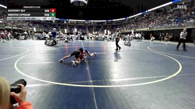 80 lbs Round Of 32 - Anthony Bly, Harborcreek vs Weston Cipriani, Thomas Jefferson