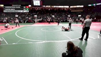 96 lbs 1st Place Match - Carter Smith, BTWA vs Constantinos Paxos, NOCA