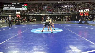 133 lbs Prelim - Drew Stanfield, Central Mo. vs Zachary Ourada, Neb.-Kearney