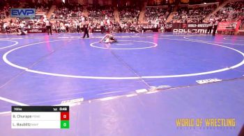 70 lbs Round Of 16 - Bentley Churape, Pomona Elite vs Luke Baublitz, Mayfield Mat Academy