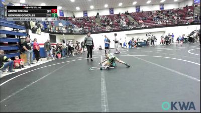 55 lbs Consi Of 4 - Aruto DELUNA, CacheWrestlingClub vs Giovanni Gonzales, Standfast